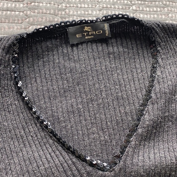 ETRO Ribbed knit top - Picture 3 of 5